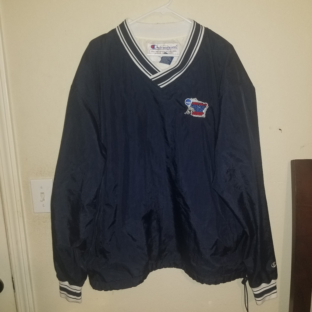 Y2k Ncaa 2006 Mens Frozen Four Milwaukee Wisconsin Windbreaker Xl